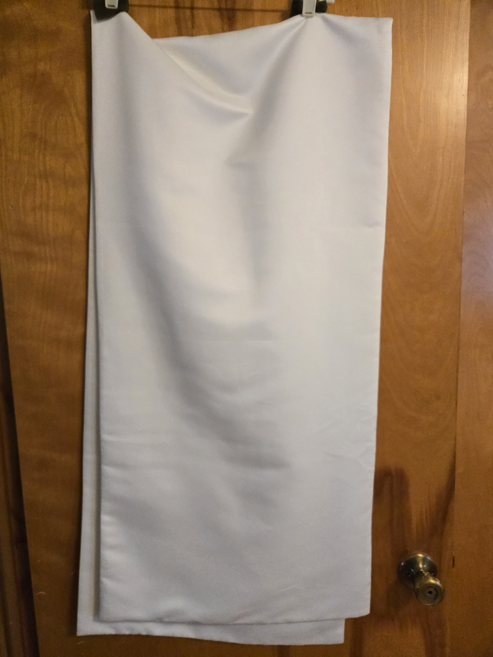 Women’s White Straight Skirt